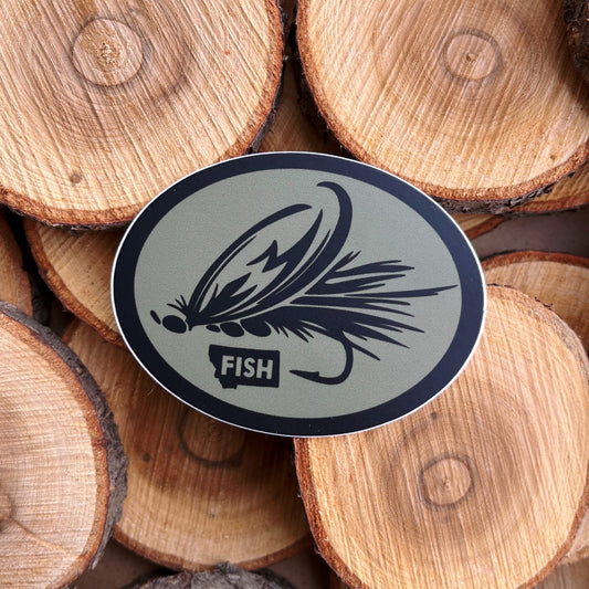 FLY FISH MONTANA STICKER