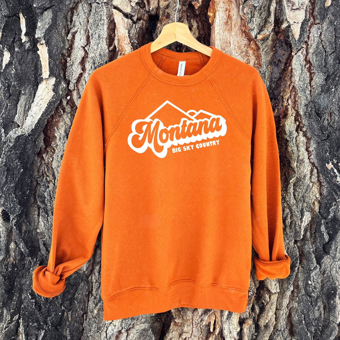 CLOSEOUT! MONTANA BIG SKY COUNTRY CREW NECK -AUTUMN