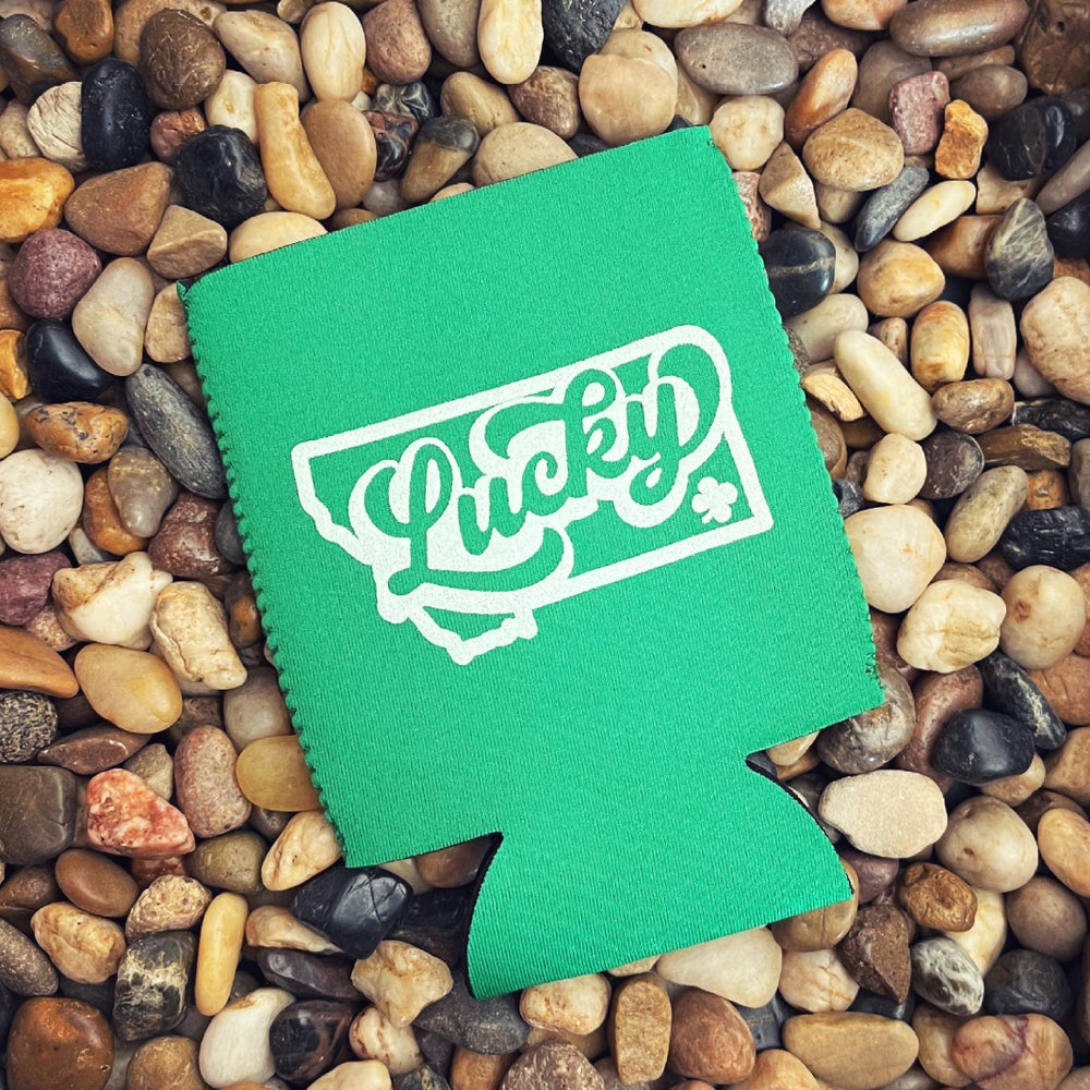 LUCKY MONTANA KOOZIE – Back Road Designs